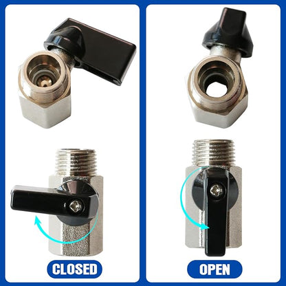 3/4'' Compressed Air Outlet Kit, Shop Air Line Kit Includes Air Compressor - Image 5