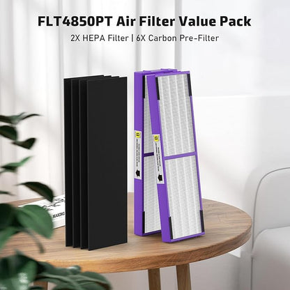 2 Pack FLT4850PT True HEPA Replacement Filter B, - Image 6