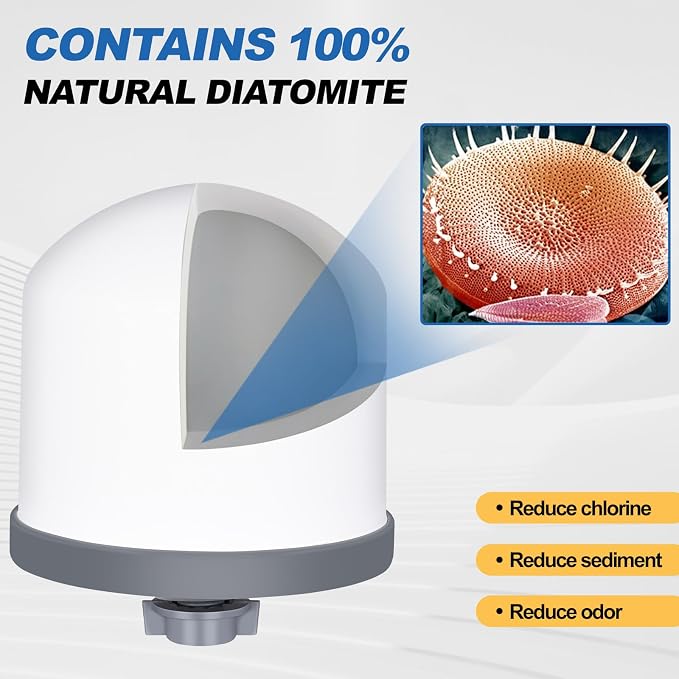 2Pack Replacement Ceramic Dome Water Filter 0.2 to 0.5 micron - Image 4
