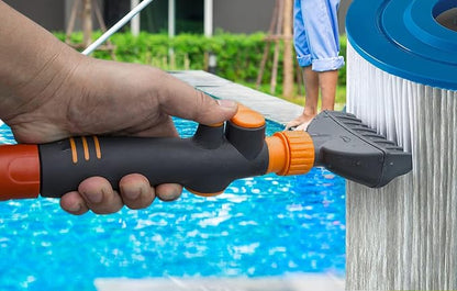 Pool Cartridge Filter Cleaner Tool, Filter Cleaning Wand - Image 3