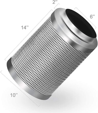 iPower 6" Air Carbon Filter - Image 4