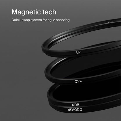 Urth 82mm Magnetic UV, Circular Polarizing, ND1000 Lens Filter Kit - Image 4