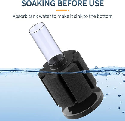 Pawfly Aquarium Nano Bio Sponge Filter Quiet Betta Fry Shrimp and Small Fish - Image 7