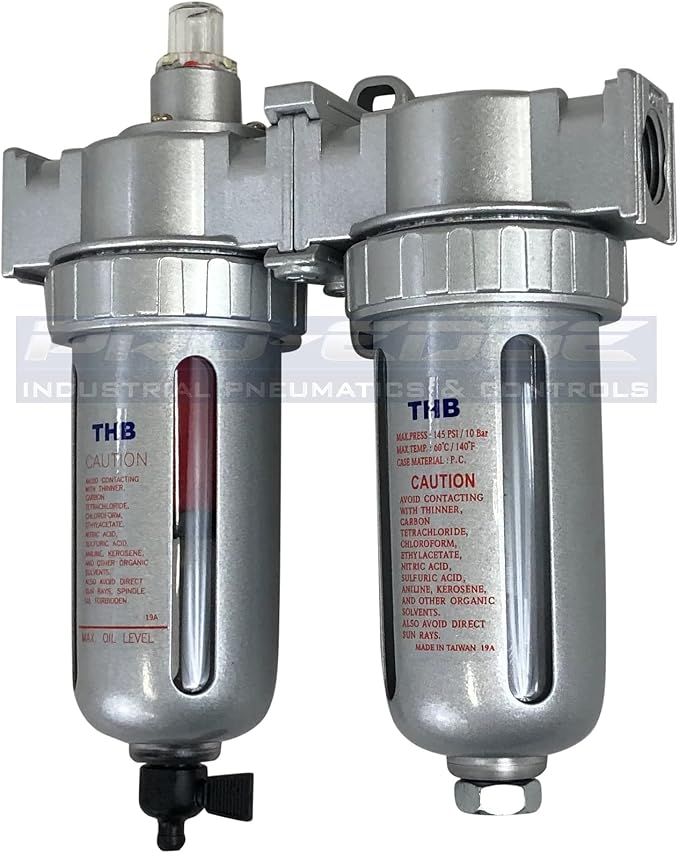 1/2" Compressed air in line Filter & Desiccant air Dryer Combination FLM12 by THB