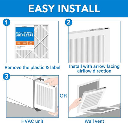 LotFancy 14x20x1 Air Filter MERV 13 6-Pack, Electrostatic Pleated HVAC Furnace - Image 6