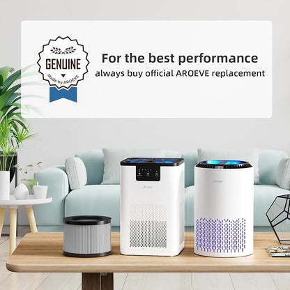AROEVE MK01&MK06 Air Purifier Replacement Filter, Smoke Remove Material 4 -in-1 - Image 6