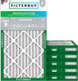 Filterbuy 12x20x2 Air Filter MERV 8 Essential Dust & Allergy Defense, by Filterbuy