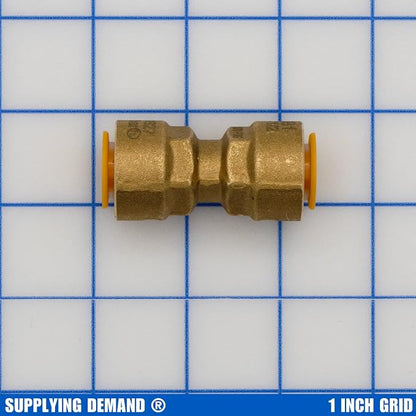 Supplying Demand SB1 1/2 Inch Quick Connect HVAC Brass Coupler Fitting - Image 3