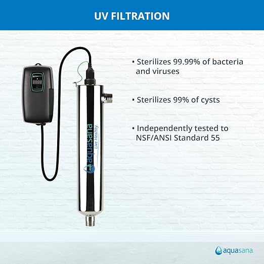 Aquasana Whole House Water Filter System | 1, 000 Gallons | Salt-Free Softener - Image 4