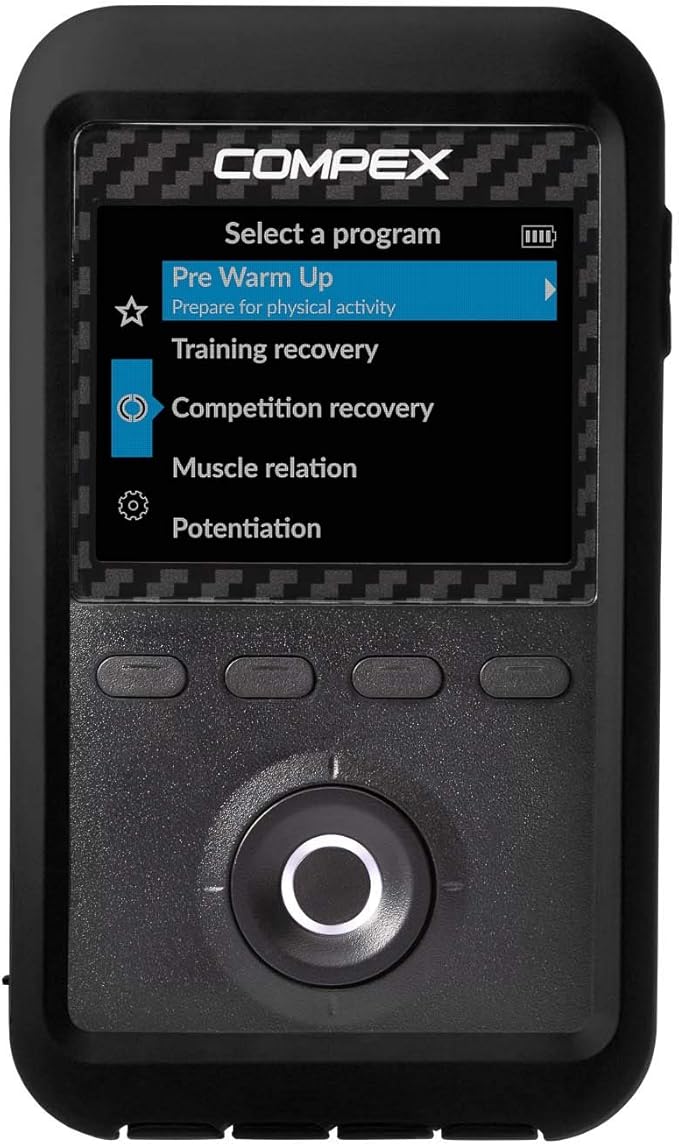 Compex® Sport Elite™ 3.0 Muscle Stimulator with TENS Kit – 10 Programs – Helps facilitate and Improve Muscle Performance