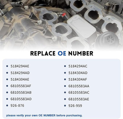 926-876 926-959 Upgraded Aluminum Engine Oil Filter Housing Kit - Image 4