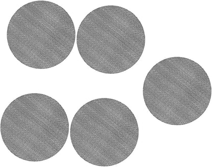 Luxshiny 5pcs Coffee Maker Filter Mesh Reusable Stainless Steel Screen by Luxshiny