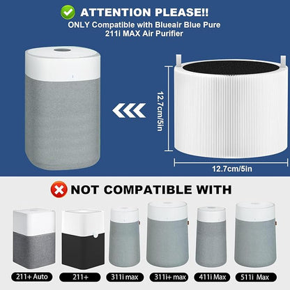 2 Pack 211i Max Replacement Filter Compatible - Image 2