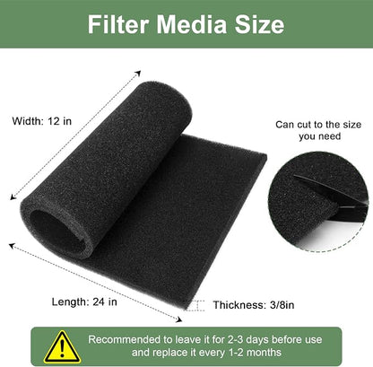 Air Filter Foam Sheet Material Replacement - Image 2