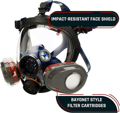 Parcil Distribution Full Face Respirator Mask - Image 2