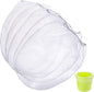 Paint Strainer Bags White Fine Mesh Filters Bag Bucket Elastic Opening Strainer by Boao