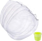 Paint Strainer Bags White Fine Mesh Filters Bag Bucket Elastic Opening Strainer by Boao