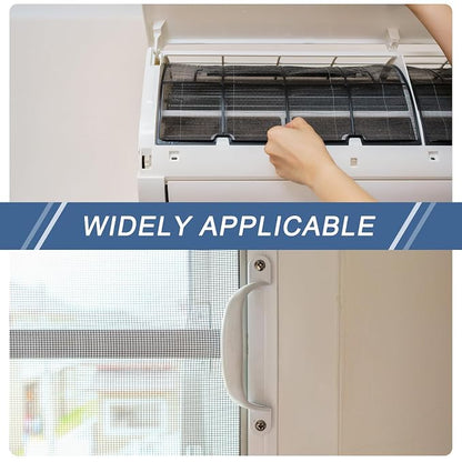 uxcell 150 Mesh 118" x 12" Woven Wire Mesh, 304 Stainless Steel Air Vent Filter - Image 6