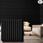 Nuanchu 32 Pcs 3D Slat Wall Panels, Paintable Waterproof Textured Tiles by Nuanchu