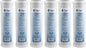 Tier1 5 Micron 10 Inch x 2.5 Inch | 6-Pack Whole House Carbon Block Water by Tier1
