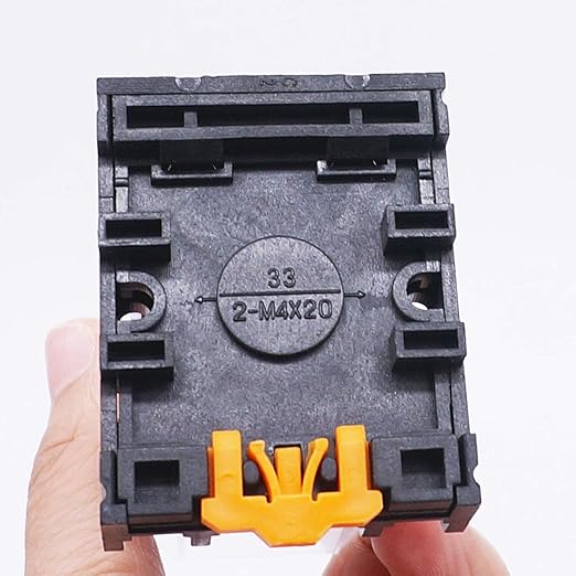 TWTADE/JTX-2C, MK2P-I DPDT Power Relay with Plug-in Terminal Socket Base, DC 24V Coil, 8 Pin 2NO 2NC DC 24V