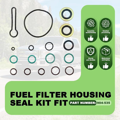 Fuel Filter Housing Seal Kit Fit - Image 2