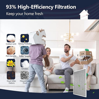 20x30x1 Electrostatic Air Filter, MERV 8 Reusable & Washable Aluminum AC/HVAC - Image 7