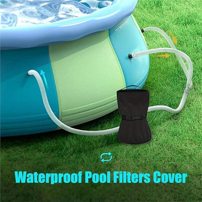 Pool Sand Filter Cover Sand Filter Pump Cover Waterproof UV Resistant Pump - Image 3