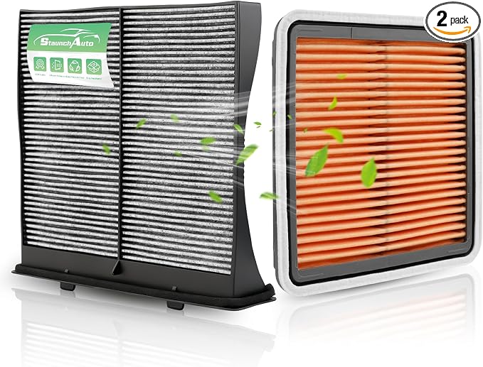 Engine and Cabin Air Filter Combo by StaunchAuto