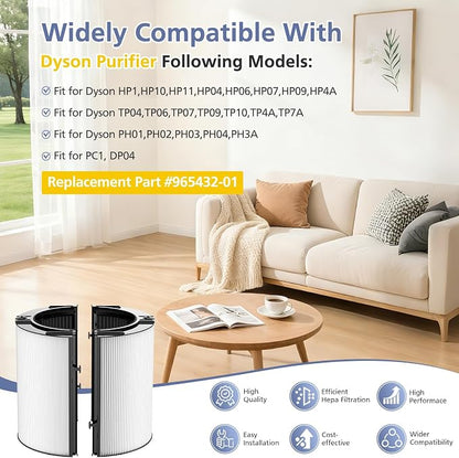 360° Combi Glass H13 Hepa + Activated Carbon Filter Compatible - Image 3
