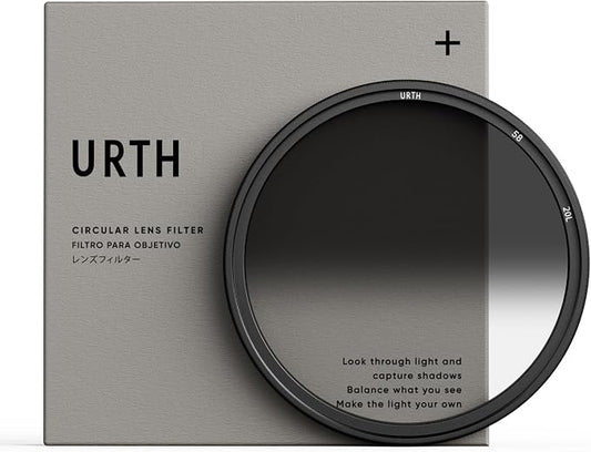 Urth 58mm Hard Graduated ND8 Lens Filter by Urth