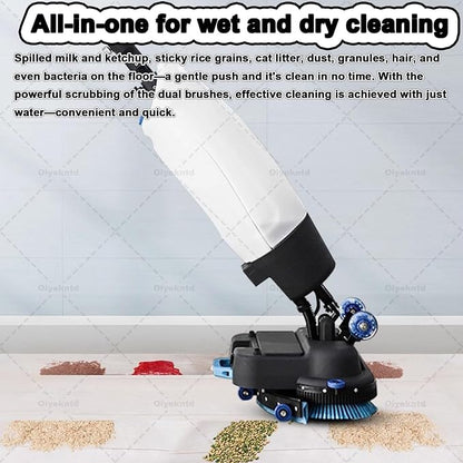 Commercial Floor Scrubber Machine Lightweight Electric Floor Cleaner - Image 6