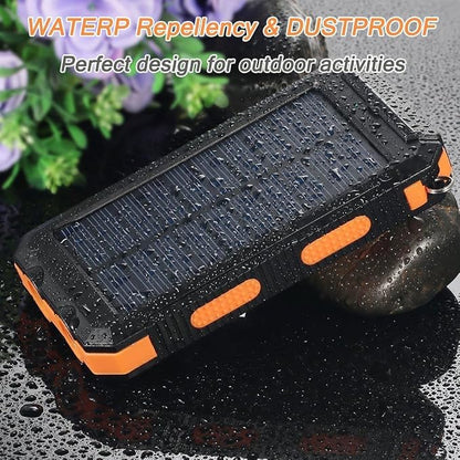 Solar Charger, 38800mAh Portable Type-C Solar Power Bank - Image 3