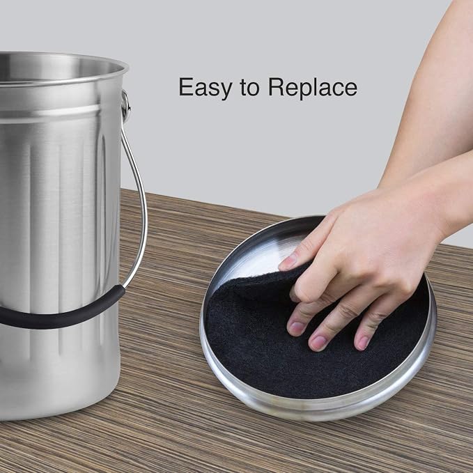 12 Pieces Activated Carbon Compost Bin Filters - Image 5