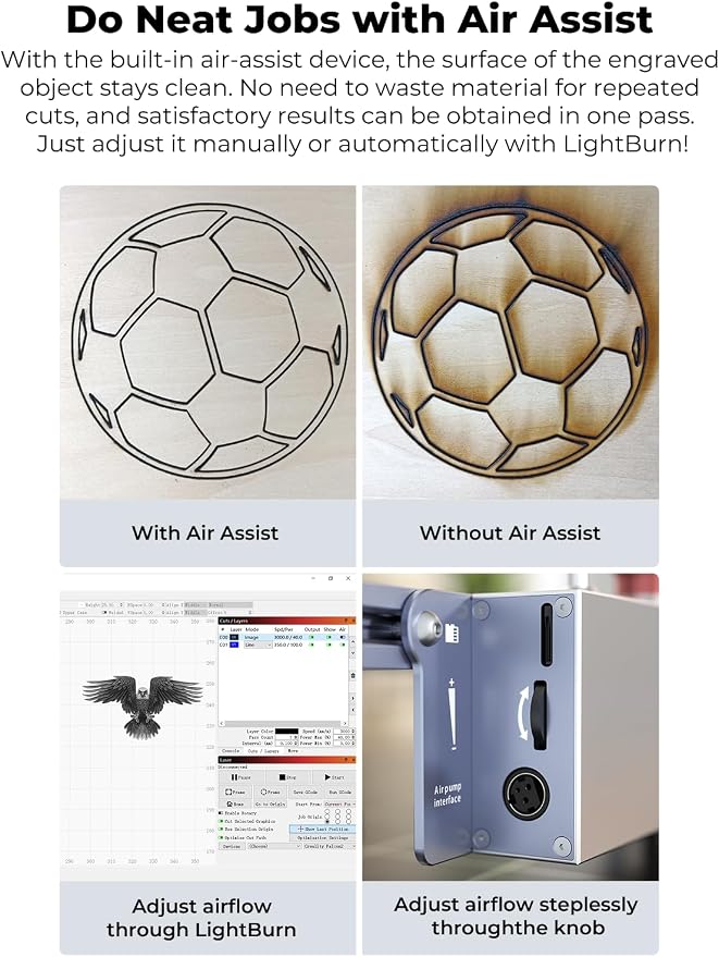 Creality 72000mW Output Power Laser Engraver, Falcon Pro 10W - Image 6