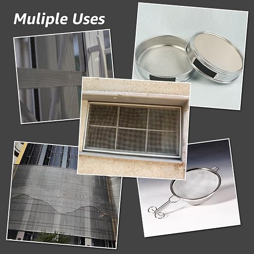6 Pack 6x8 Inch Wire Mesh, 20 Mesh Stainless Steel Mesh, Never Rust Sturdy - Image 6