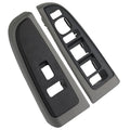 Window Switch Bezel Cover Gray Compatible with Chevy Chevrolet Avalanche Silverado Suburban Tahoe, GMC Sierra Yukon, Cadillac Escalade 2004-2007 89045129 89045121 Window Switch Trim Accessories