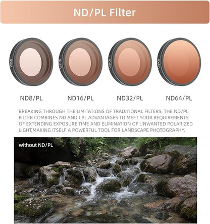 ND64/PL Filter Compatible with Insta363 GO Ultra Camera ND Lens Filter - Image 5