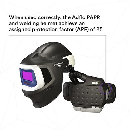 3M Adflo Powered Air Purifying Respirator HE System w 3M Speedglas Welding - Image 7