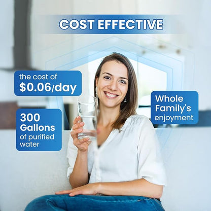 GOLDEN ICEPURE RWF0600A Refrigerator Water Filter Replacement - Image 8