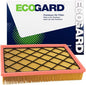 ECOGARD XA11777 Premium Engine Air Filter Fits 2021-2024 MG RX8, 2019-2023 Ford by ECOGARD