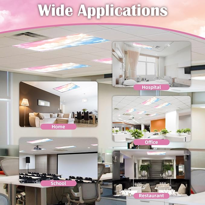 4 Pcs Fluorescent Light Covers - Image 7