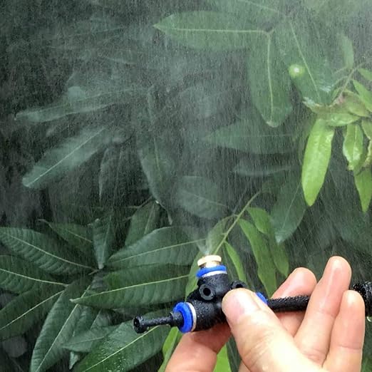 iRuiZhe Misting Cooling System Kit 75.5FT Misting Line DIY Outdoor Mist Cooling - Image 4