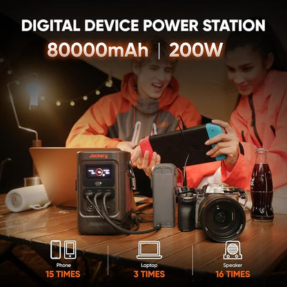 Jackery Explorer 240D Power Bank and 40W Solar Panel, LiFePO4 Battery Portable - Image 2
