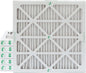 Glasfloss 20x20x2 MERV 10 2" Inch Pleated Air Filters Box of 6. Actual Size: by Glasfloss