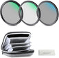 NEEWER 52mm UV/CPL/ND Lens Filter Kit by Neewer
