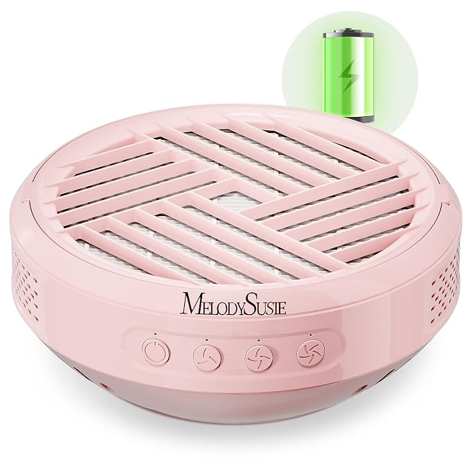 MelodySusie Advanced Cordless Portable Nai DustCollector, SProR 3500RPM by MelodySusie
