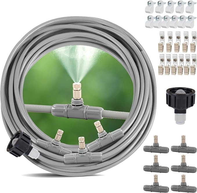 25FT Misters for Outside Patio by GILBEST