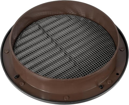 Black 6" Inch Round Ventilation Grille - Image 4