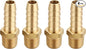 TANYA HARDWARE 3/8" Barb to 1/4" NPT Male Thread Air Hose Repair Kit by TTANYAHARDWARE